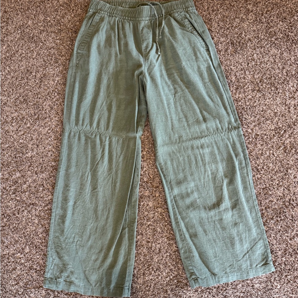 Old Navy Women's Green Trousers